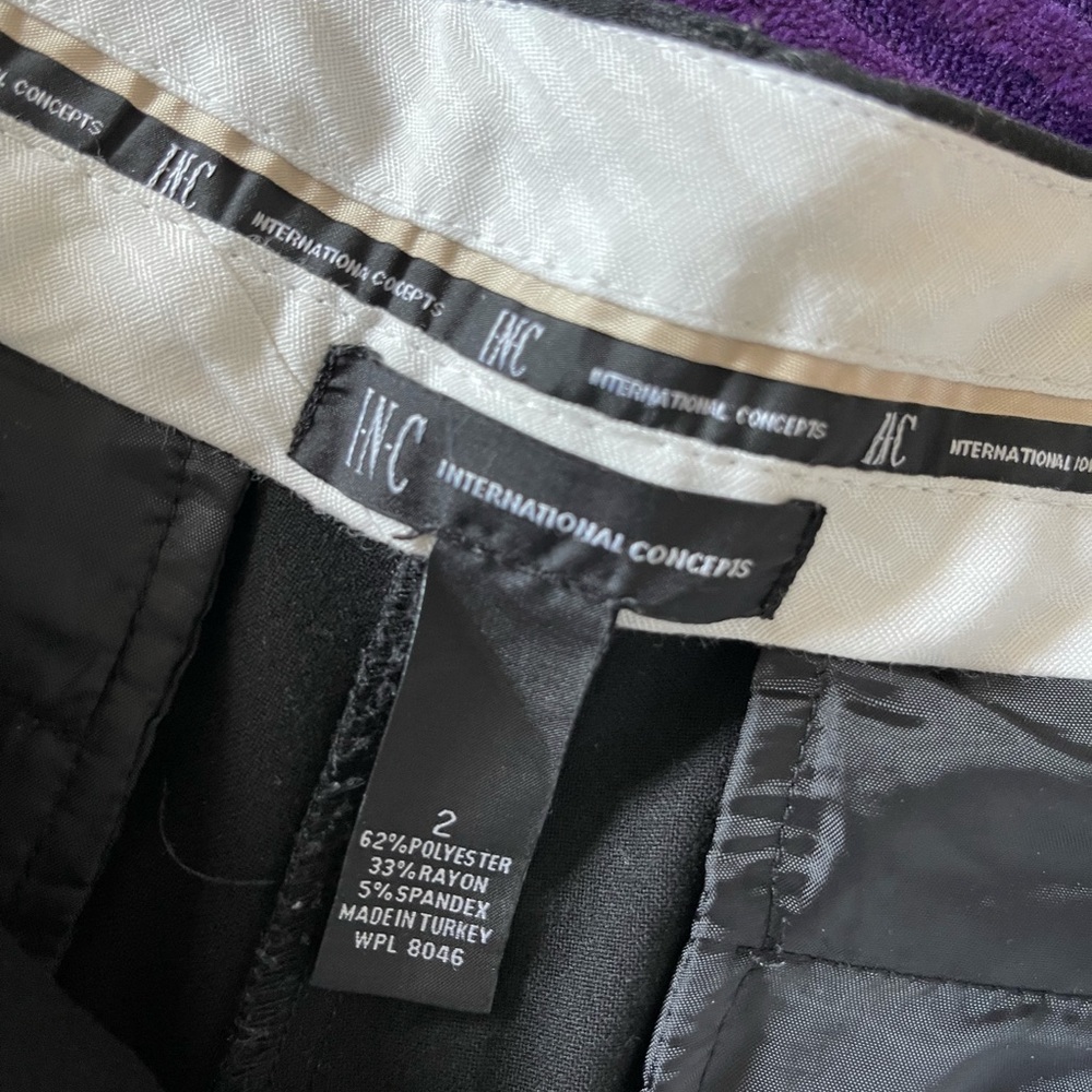 Women’s black dress pants